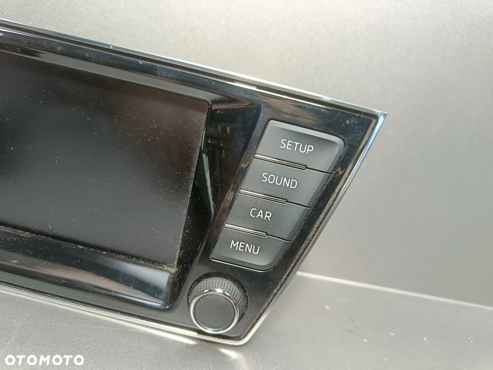 Radio Skoda Fabia 3 III Wyświetlacz Jednostka Czytnik 5Q0035842A 6V0919604 - 5