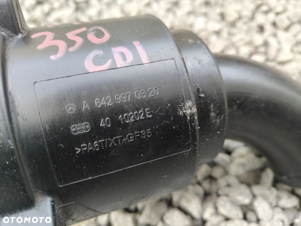 MERCEDES W164 LIFT 3.0 3.5 V6 350 CDI RURA Tłumik SZMERÓW Rezonator A6429970320 - 5