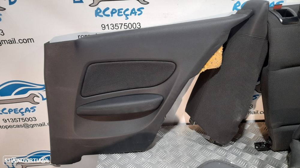BANCO BANCOS BMW SERIE 1 E81 PACK M PELE TECIDO QUARTELA QUARTELAS AIRBAG FRENTE FRONTAL TRASEIRO TRÁS - 11