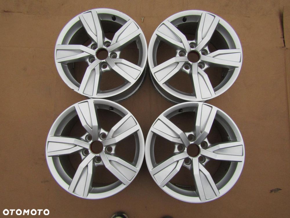 4x Felgi 16 Audi A4 B6 B7 B8 B9 VW Tiguan II Golf Skoda Kodiaq Karoq Seat Leon 7 j 5x112 ET35 - 3