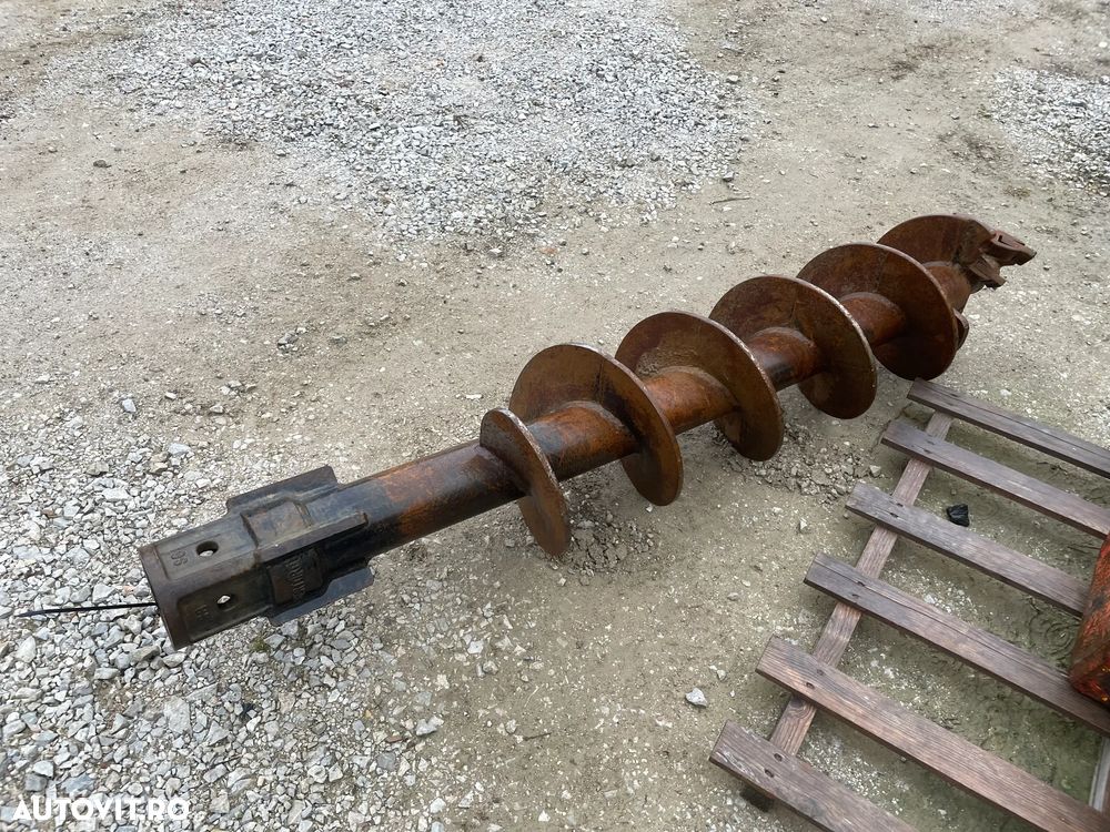 Burghiu S6 pentru pământ pentru excavatoare Lungime 1900, diametru 350mm - 1