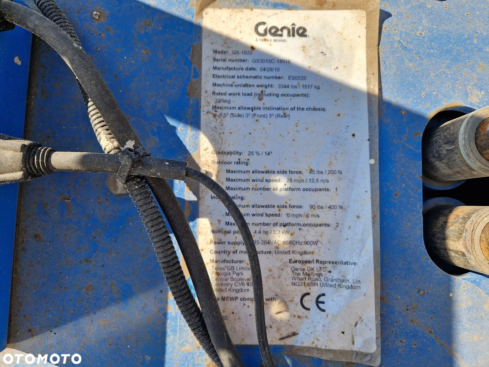 Genie GS1932 GS 1932 R386 - 9