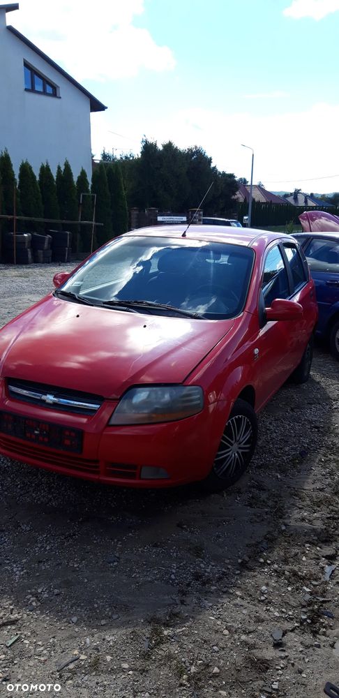 CHEVROLET AVEO 04- SILNIK 1.2b b12s1 maska drzwi zderzak klapa tył skrzynia biegów - 2