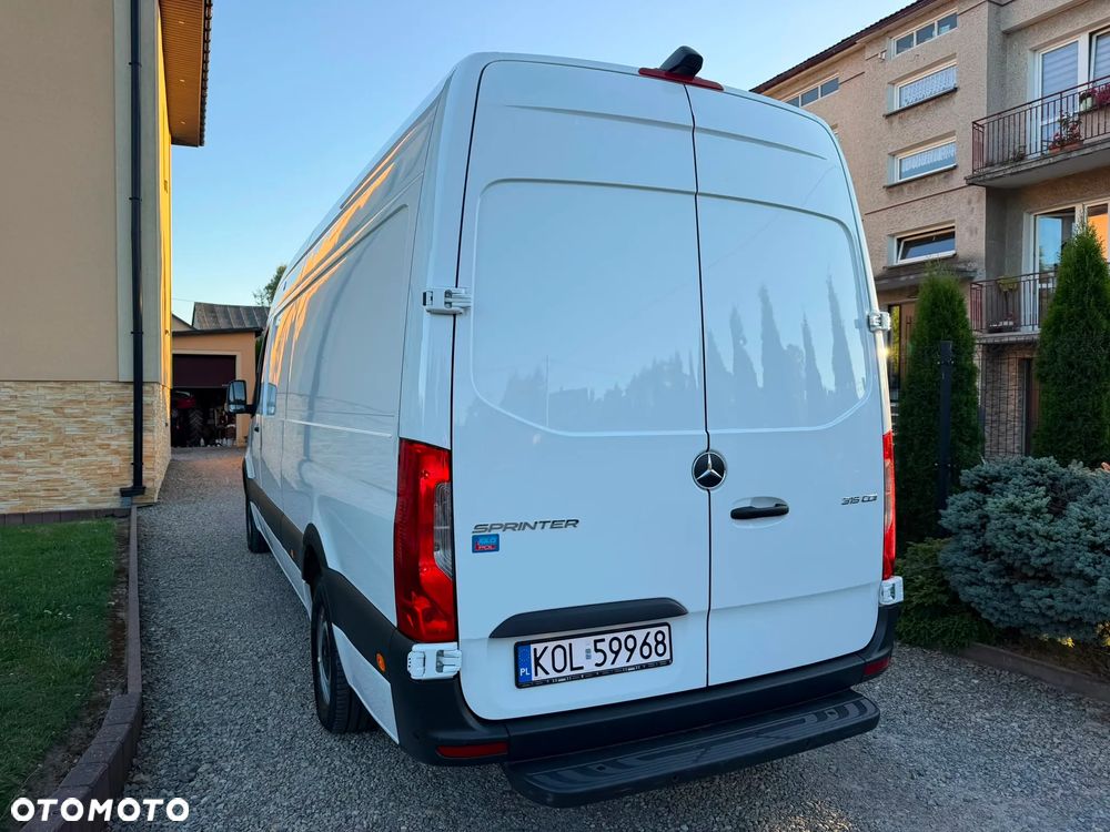 Mercedes-Benz Sprinter 315 Long PIĘKNY Webasto L3H2 Automat Chłodzenie i Ogrzewanie -20 / +20 stopni Pierwszy właściciel - 8