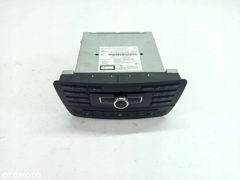 RADIO NAWIGACJA MERCEDES B W246 A2469000807 - 2