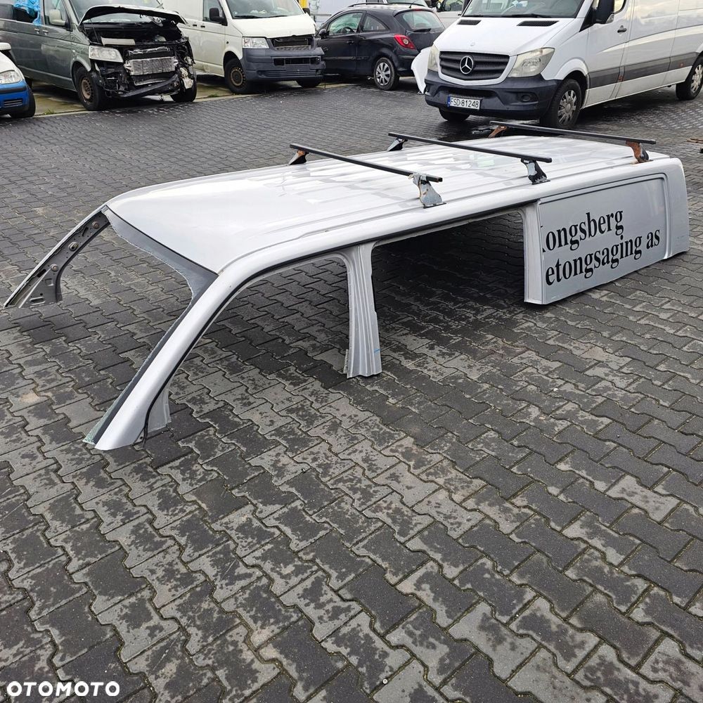 VW T5 T5 LIFT T6 LONG dach 2 drzwi przesuwne srebrny LA7W - 2