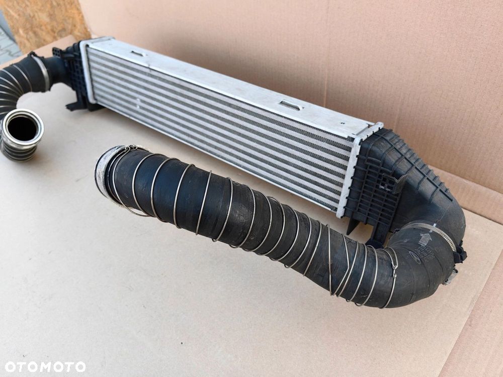 Intercooler z przewodami Mercedes w204 c200 1.8 kompresor - 7