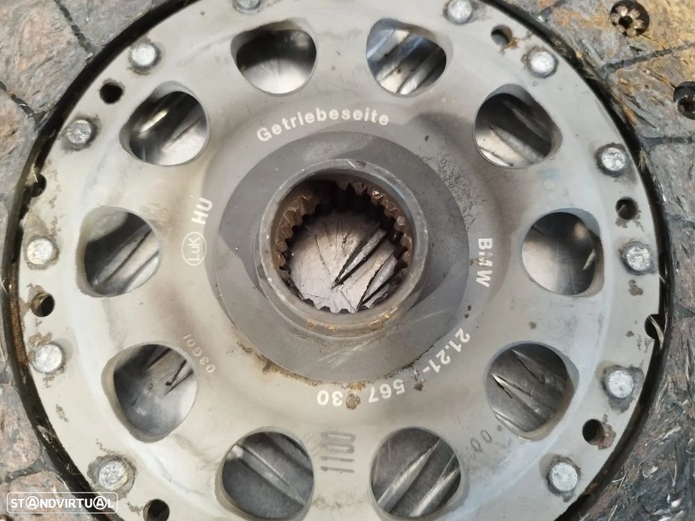 EMBRAIAGEM BIMASSA BMW SERIE 3 E92 COUPE 320D 16V 177CV N47D20C 21217567830 7567830 7577479 SERIE 3 E90 E91 E93 CABRIO SERIE 1 E81 E82 COUPE E87 E88 CABRIO X1 E84 X3 E83 - 12