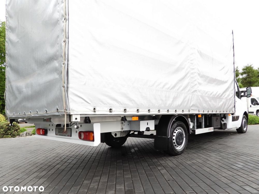 Renault MASTER PLANDEKA 10 PALET WEBASTO TEMPOMAT LEDY PNEUMATYKA KLIMATYZACJA  165KM - 24