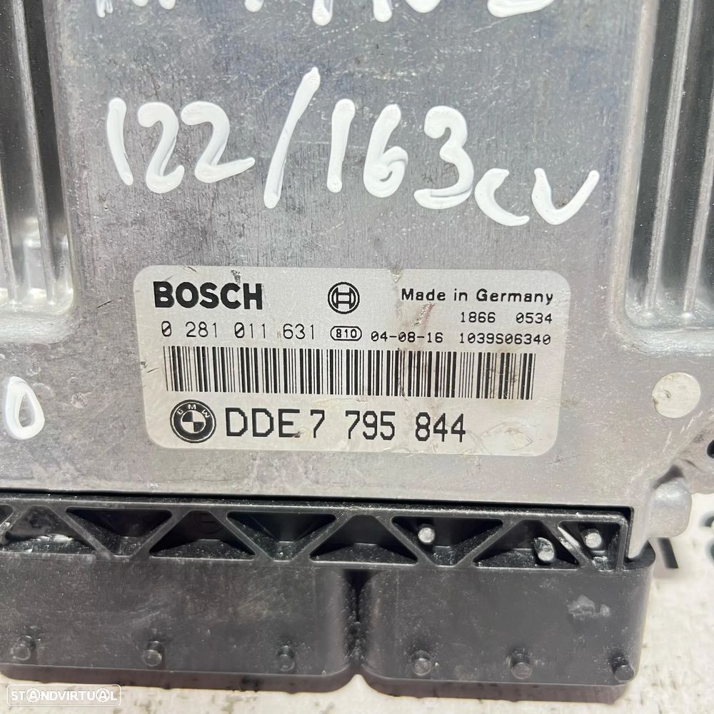 .Centralina Original Motor Bosch BMW 2.0 118D 318D M47N2 M47D20 204D4 7 795 844 / 0 281 011 631 - 3
