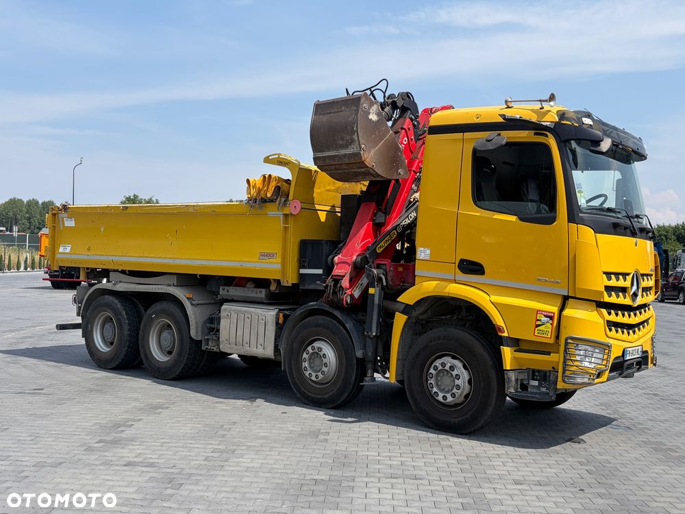 Mercedes-Benz Arocs 8x4 z HDS Palfinger Epsilon | 2020 | Euro 6 | Nowy model | Gotowy do pracy - 6