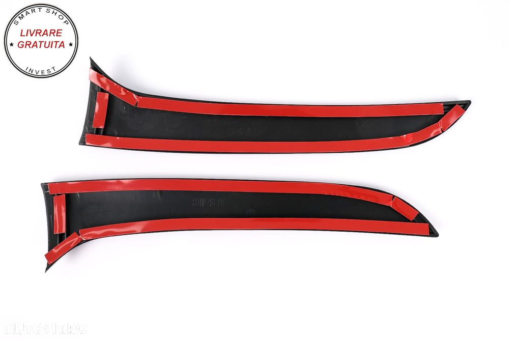 Eleron Luneta Prelungiri Laterale BMW Seria 1 F20 F21 (2011-2019) Negrru Lucios- livrare gratuita - 5