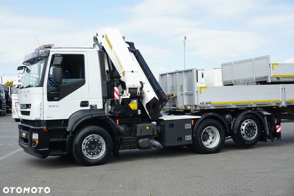 Iveco STRALIS / 260E36 / 6 X 2 / HDS PALFINGER PK 42 002 SH-E / WYSIĘG 17 M - 28