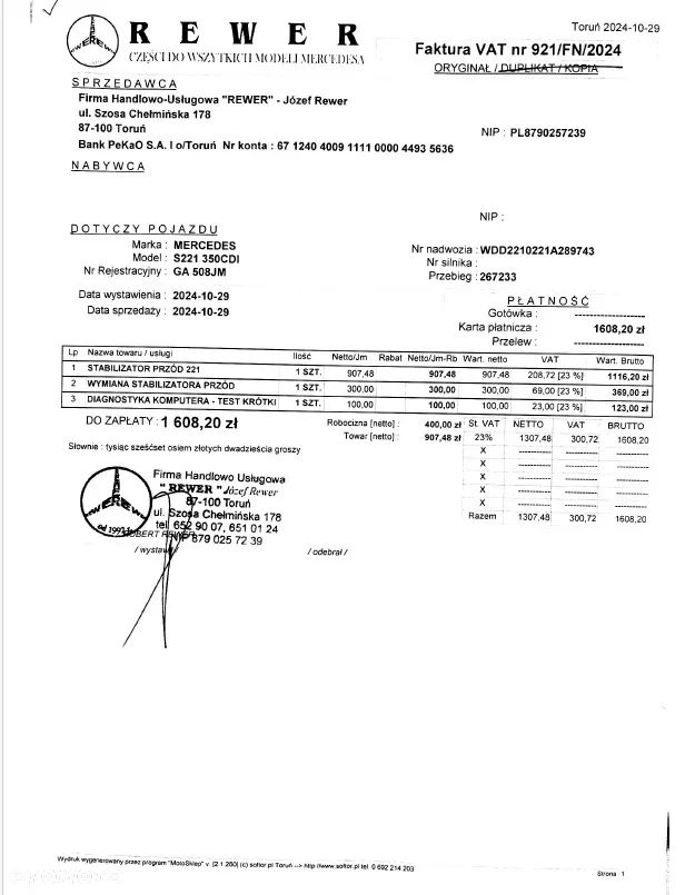 Mercedes-Benz Klasa S 350 CDI BlueEff - 12