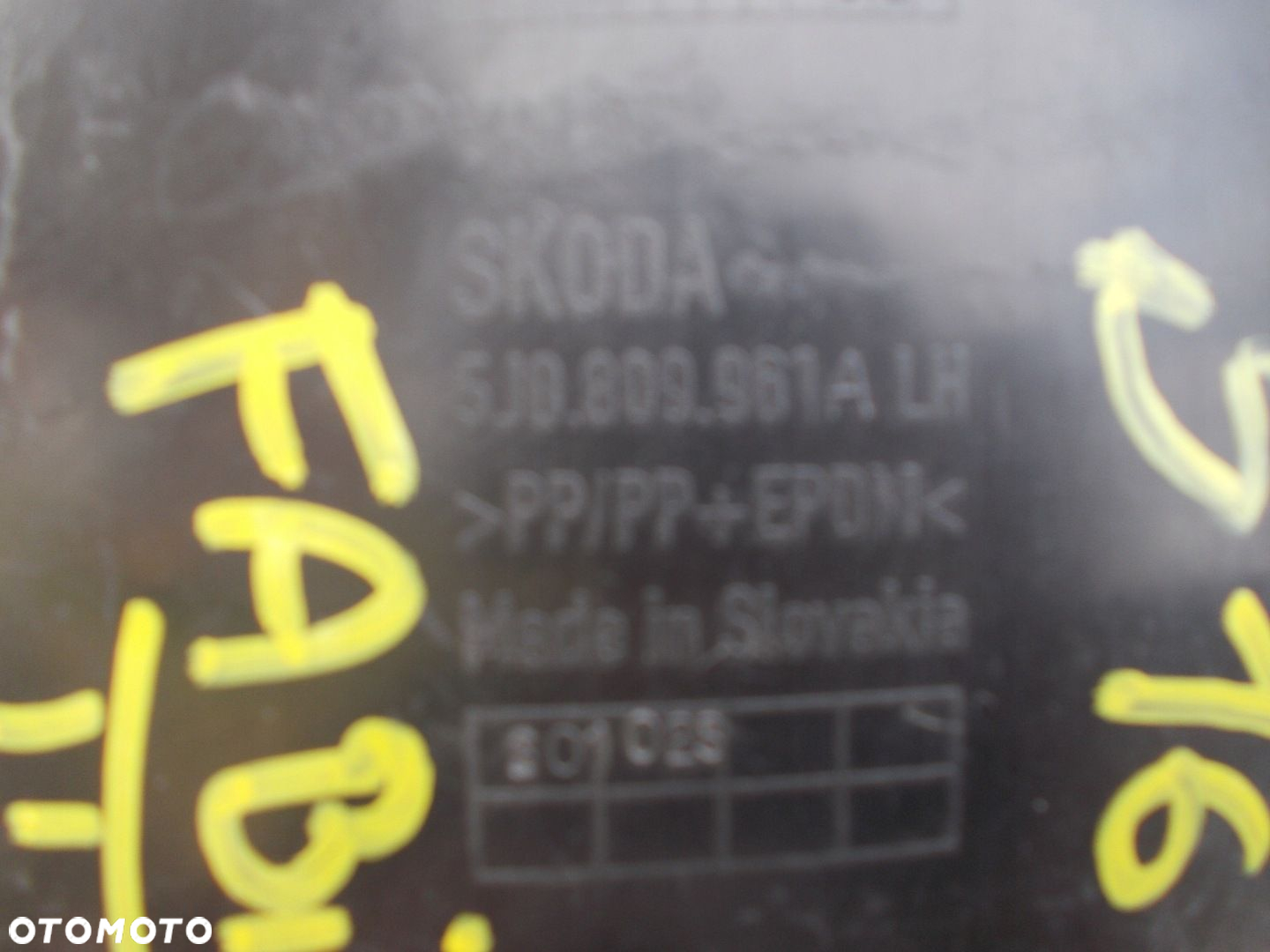 SKODA FABIA II ROOMSTER 07-14 5J0809961 A NADKOLE LEWE PRZÓD PRZEDNIE - 3