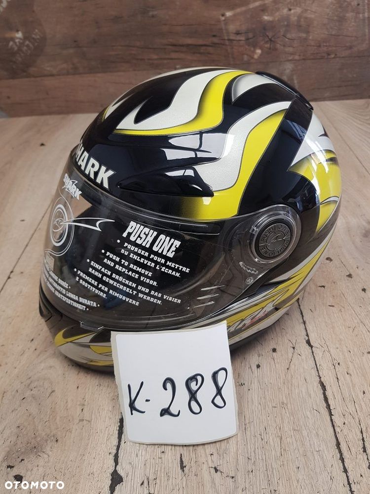 Kask motocyklowy Shark S500 Omega rozmiar XS 54 - 1