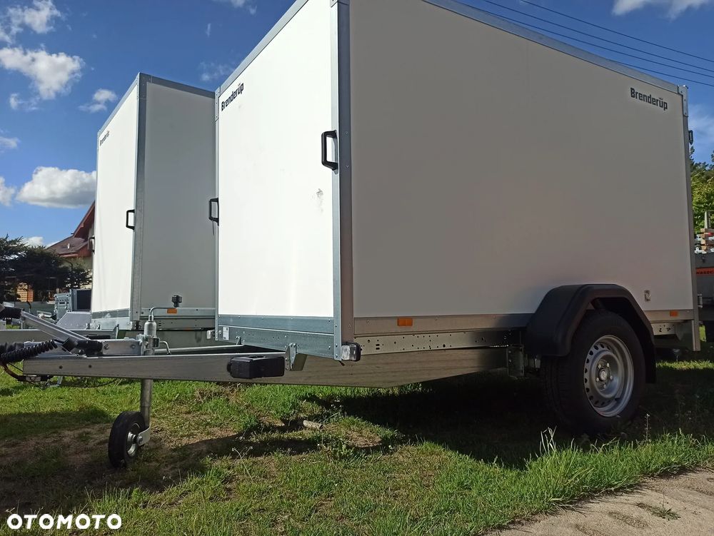 Brenderup Przyczepa CARGO CD260 WBR  furgon z rampą 260x155cm lekka z hamulcem 750kg - 10