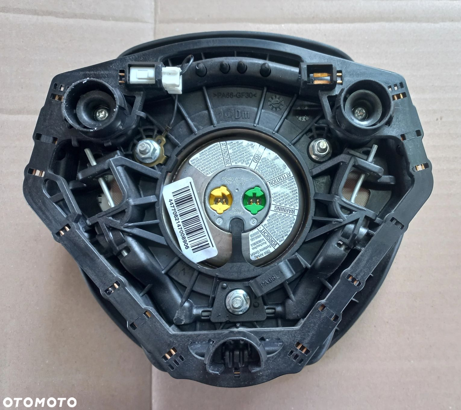 Grande Punto airbag komplet poduszka kierowcy pasażera 06-12r Fiat - 3