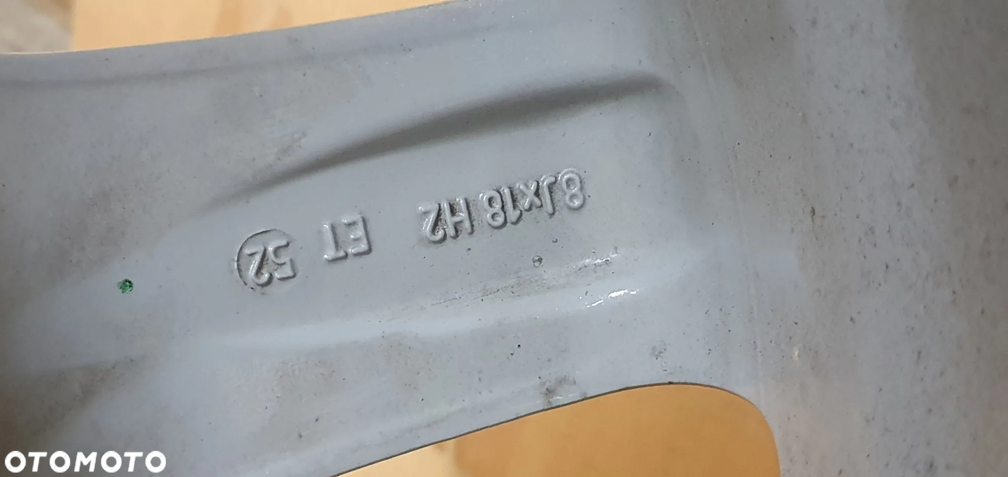 Alufelga felga aluminiowa 8J R18 ET52 5x112 Mercedes ML W163 KBA47961 - 10