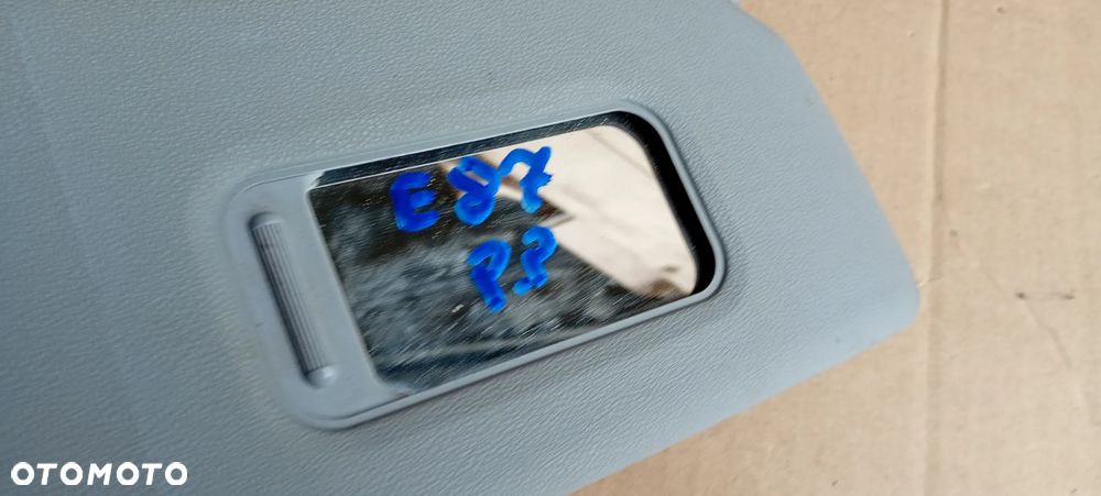 Słonecznik osłona przeciwsłoneczna prawa BMW I E81 E87 7252500 - 6