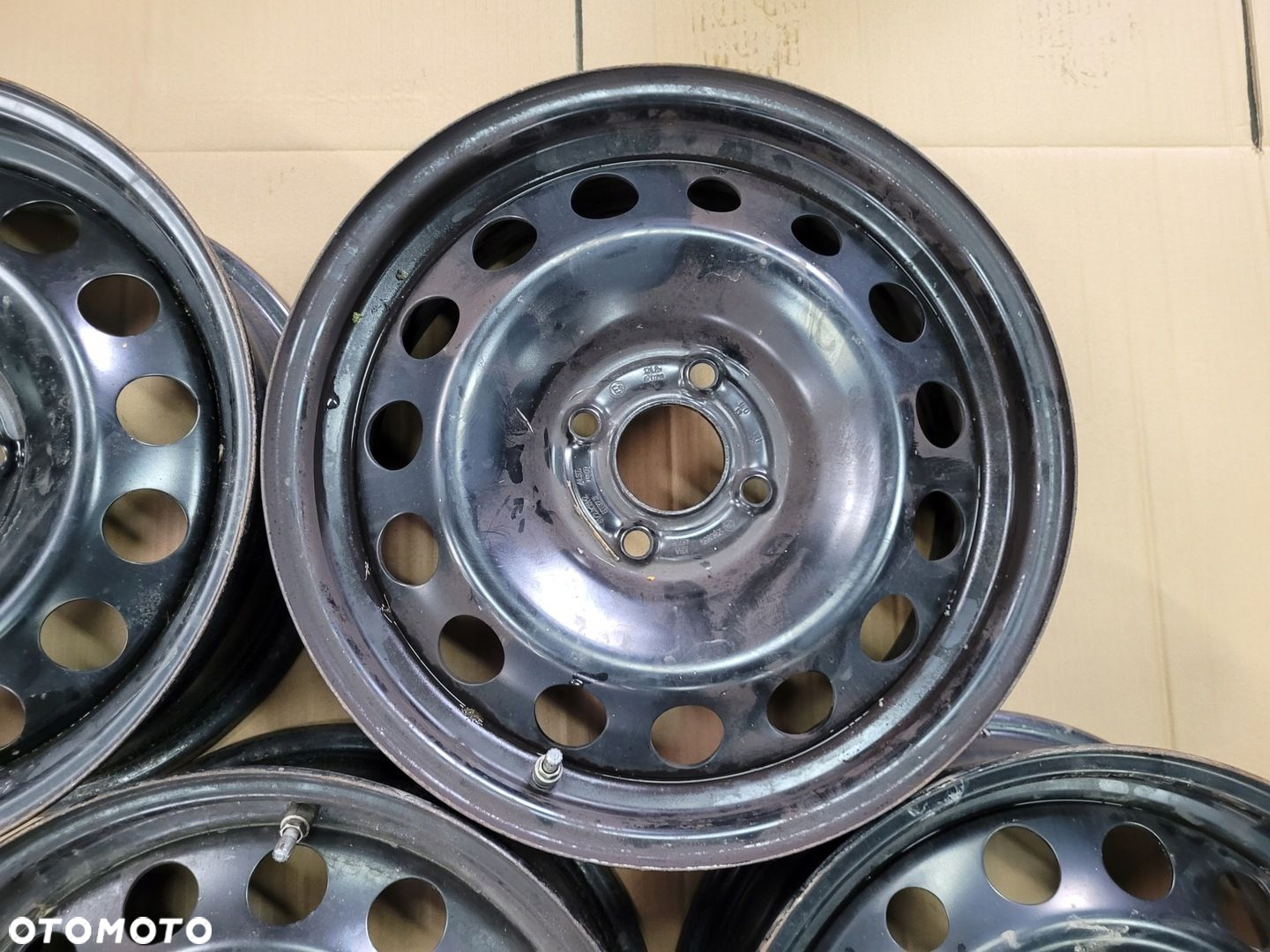 FORD FIESTA ECO SPORT FELGI STALOWE 16 4X108  CZUJNIKI - 4
