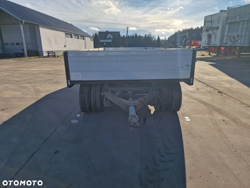 Fliegl Przyczepa Platforma Niskopodwoziowa Burtowa - 7