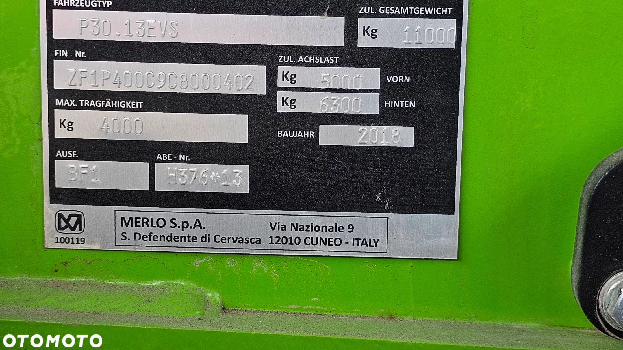 Merlo P40.17 - 8