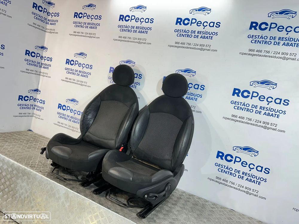 .Conjunto de Bancos em Pele e Tecido Mini Cooper R55 R56 Original - 8