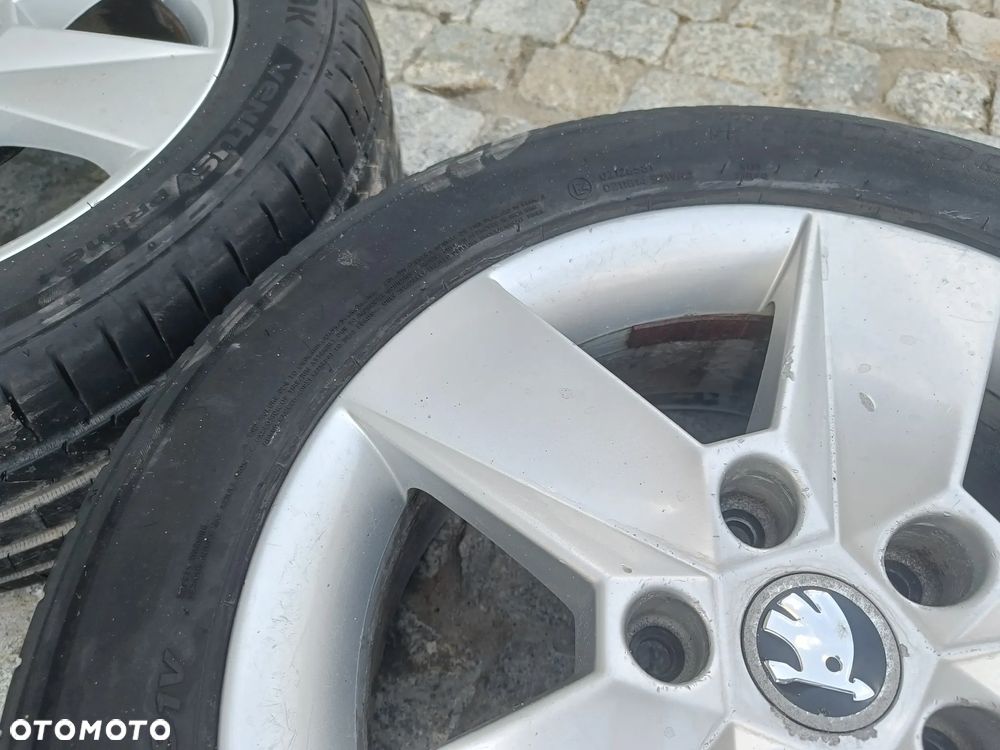 Felgi Aluminiowe 16 Skoda Octavia 3 5x112 ET46 5E0601025H Koła VW Seat Audi 6,5Jx16H2 - 19