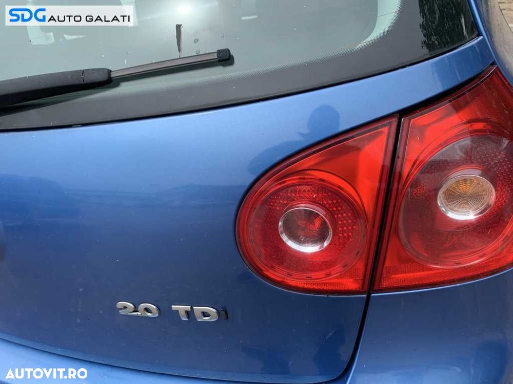 Hayon Haion Portbagaj cu Luneta Geam Sticla VW Golf 5 Hatchback 2004 - 2008 Cod Culoare LC5G - 2