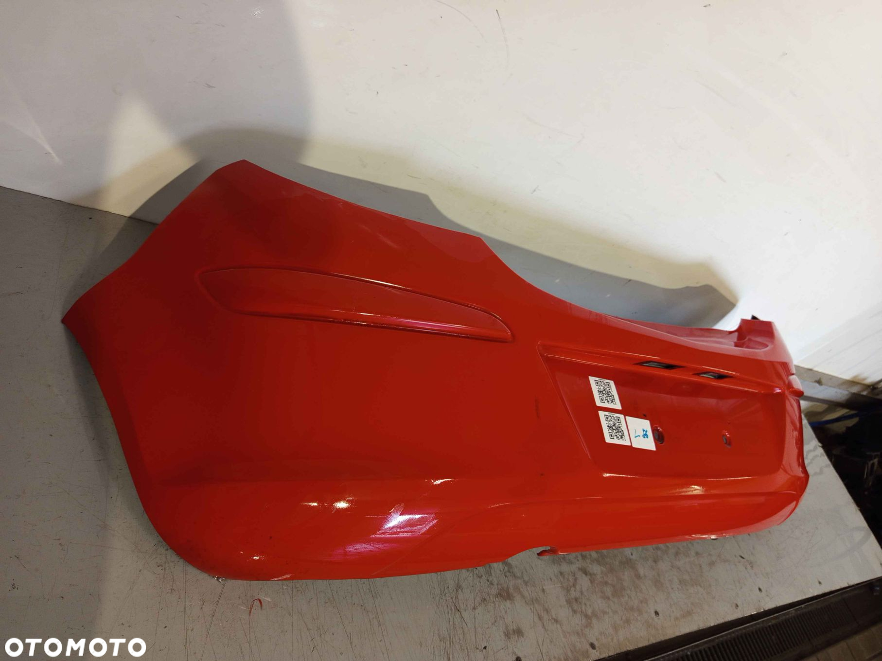 + ZDERZAK TYŁ TYLNY DO OPEL CORSA D Z547 CZERWONY - 2