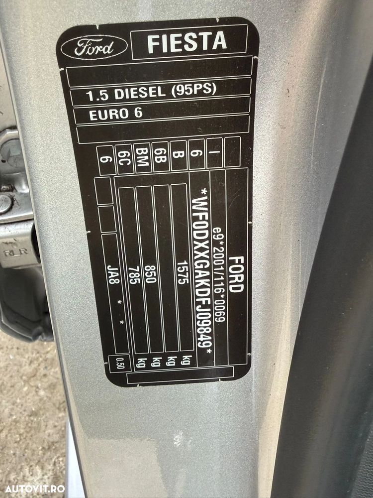 Ford Fiesta 1.5 TDCi Titanium - 18