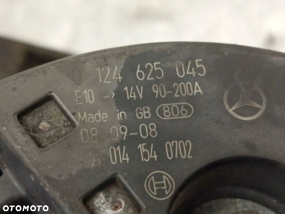 Alternator Mercedes-Benz C W203 2.2 CDI A0141540702 - 3