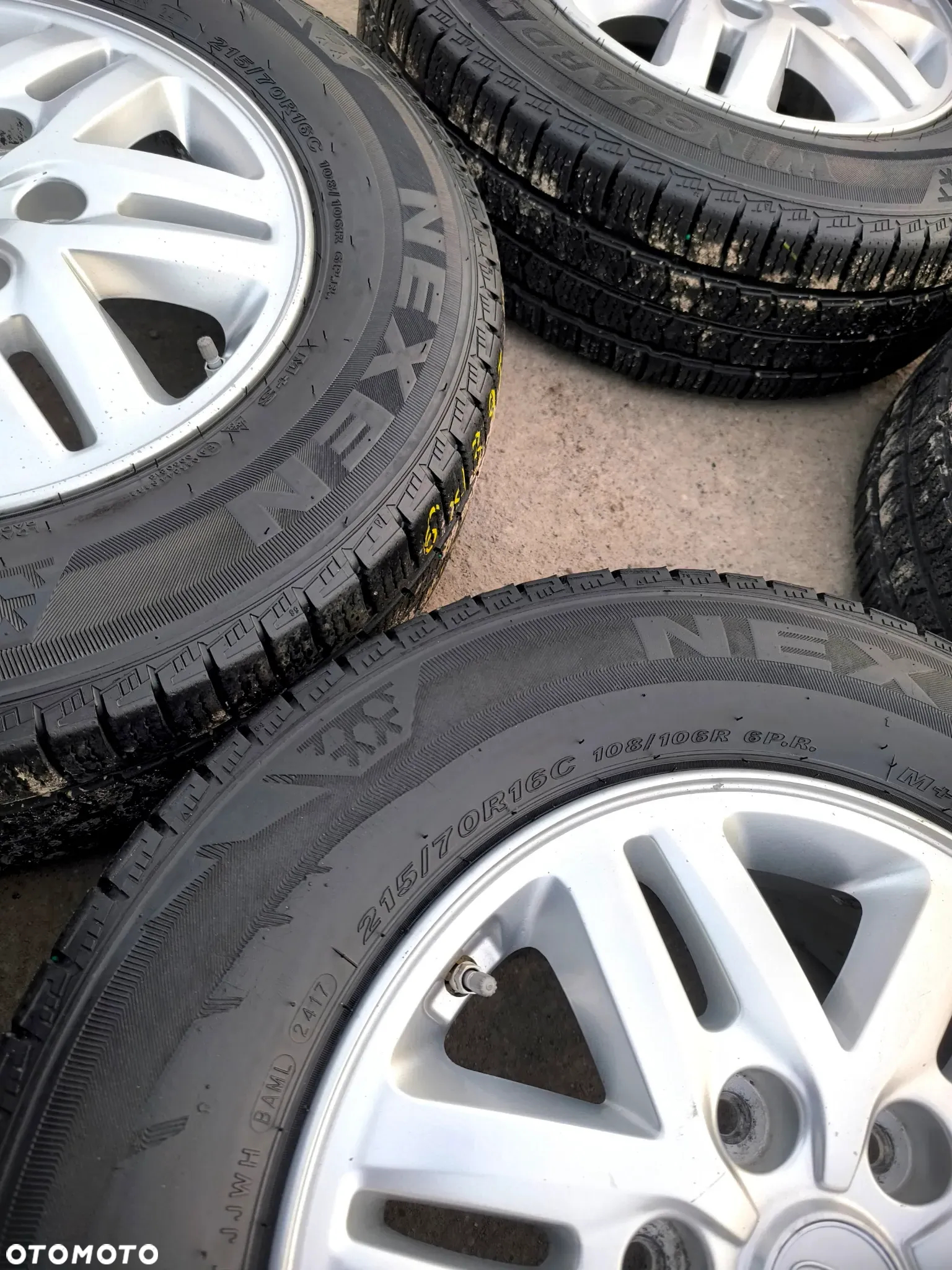 215/70R16C 108/106R 16 C Opony Zimowe Zima NEXEN WINGUARD WT1 6,5mm Legnica ALU-RAD 215/70 - 7
