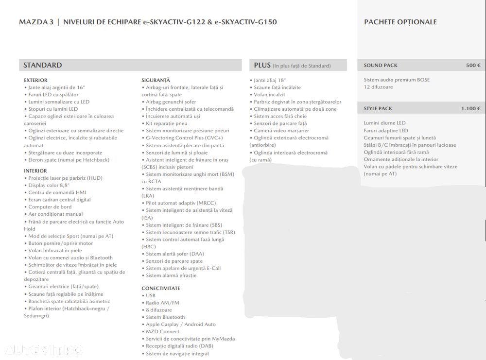 Mazda 3 e-Skyactiv G122 AT MHEV Plus - 16