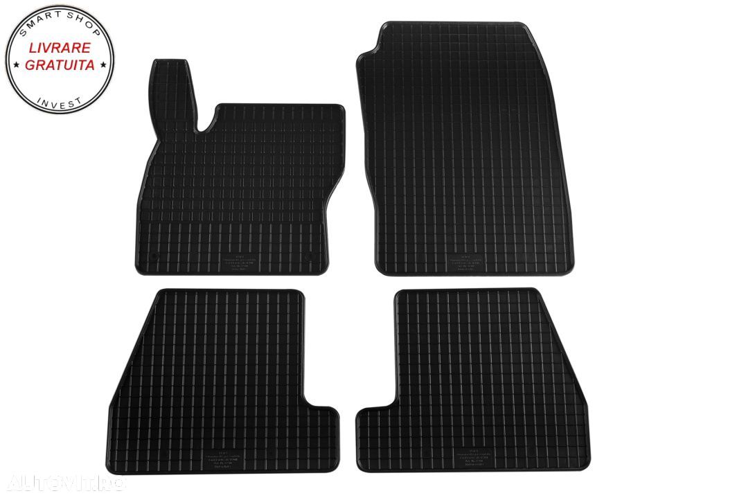 Set 4 covorase auto din cauciuc Negru Ford Focus (03.2011-08.2018) Focus Turnier (- livrare gratuita - 1