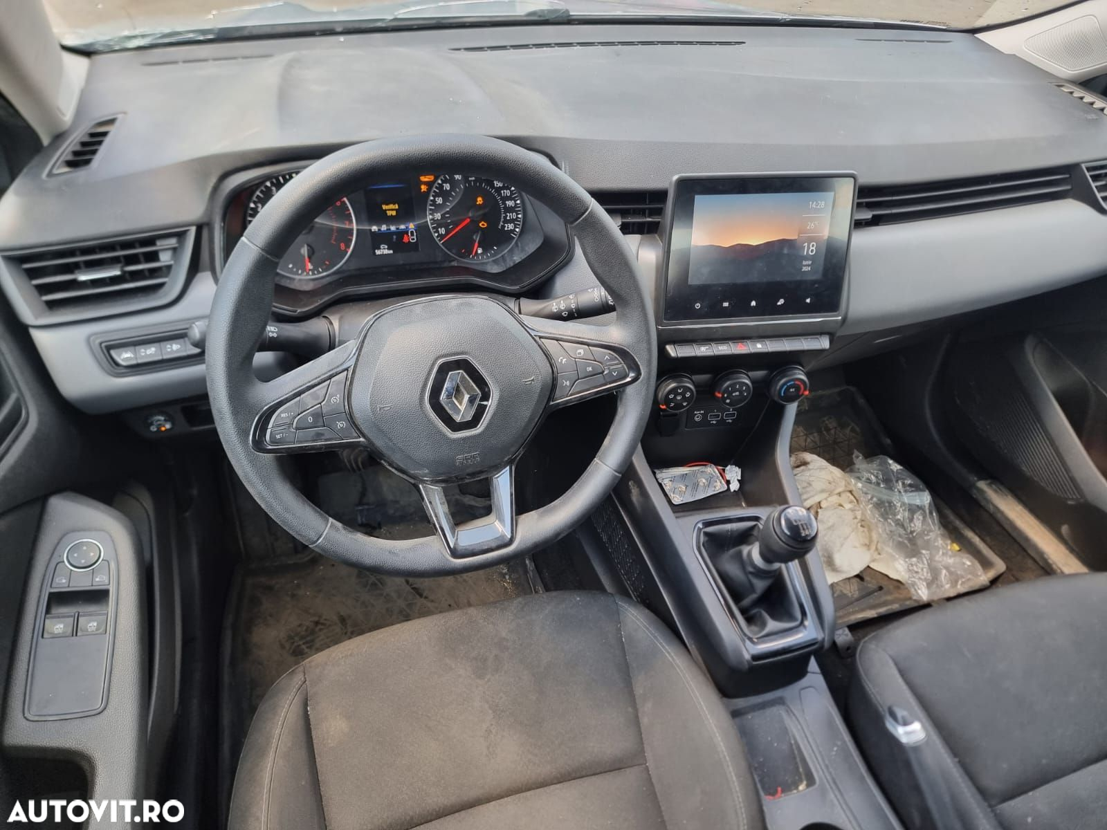 Consola centrala 969125709r Renault Clio 5 [2019 - 2023] 1.0 tce H4D4 - 5