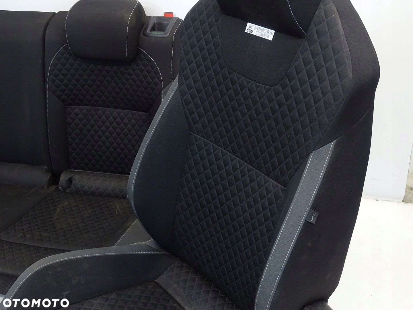 KPL FOTELE KANAPA TAPICERKA SKODA RAPID I 5J KOMBI / SPACEBACK ZINTEGROWANE - 3