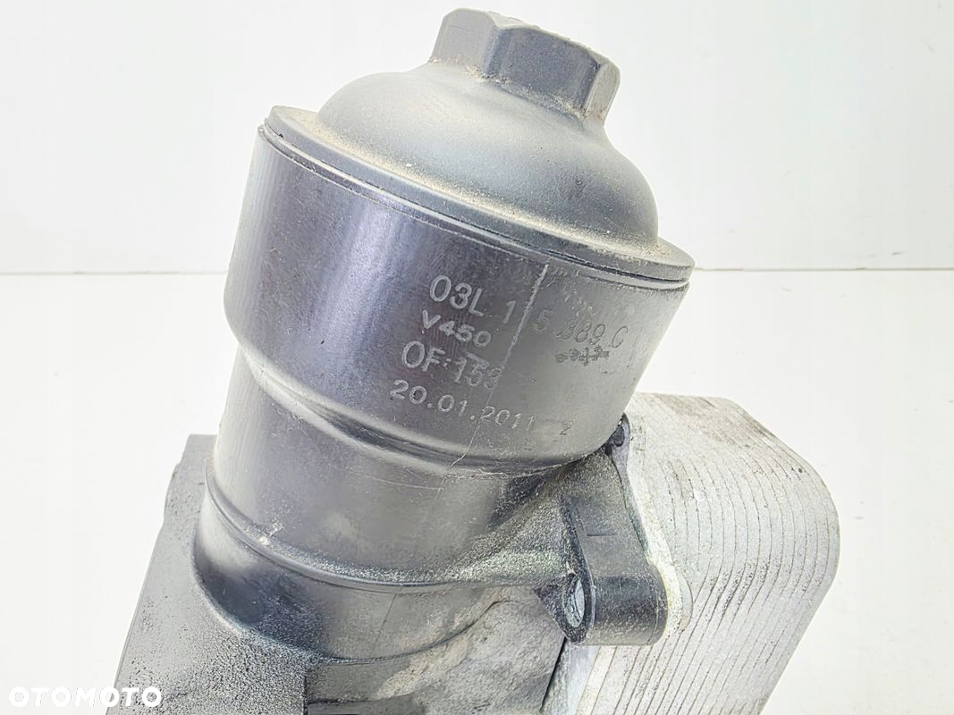 OBUDOWA FILTRA OLEJU AUDI VOLKSWAGEN SEAT SKODA 1.6 2.0 TDI 03L115389C - 5