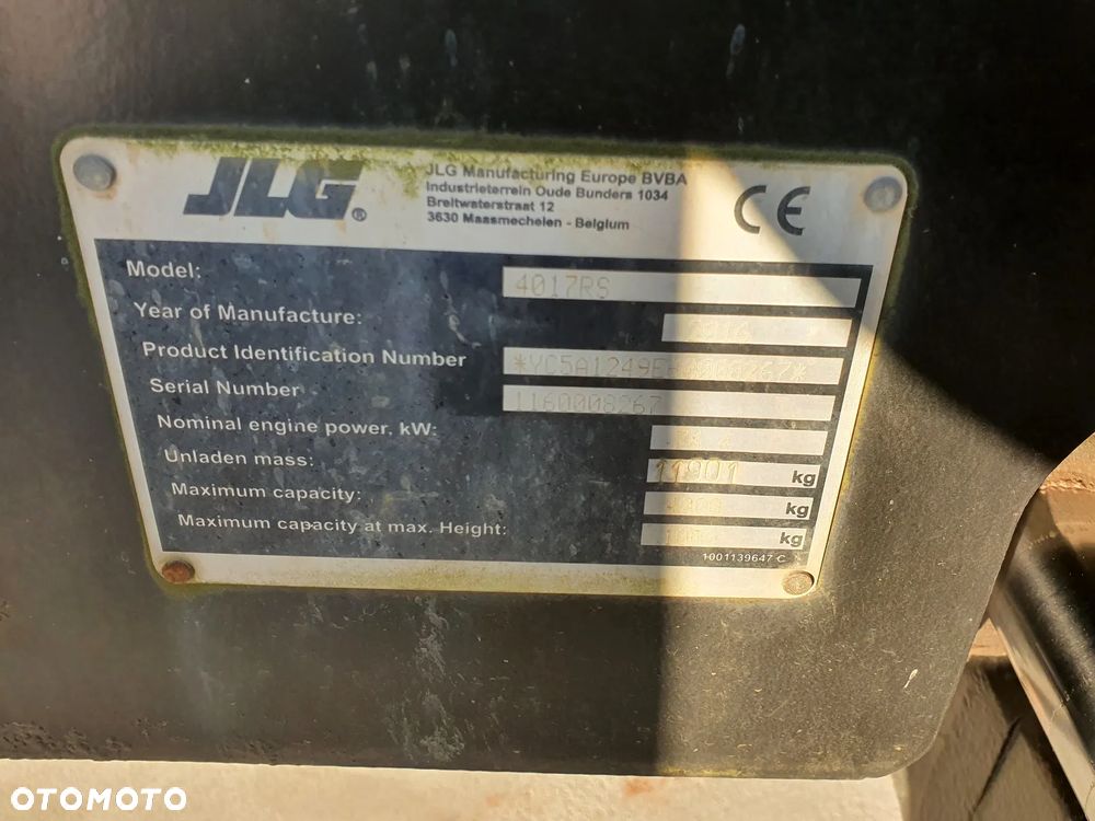 JLG 4017 RS P397 jak JCB 540-170 - 10