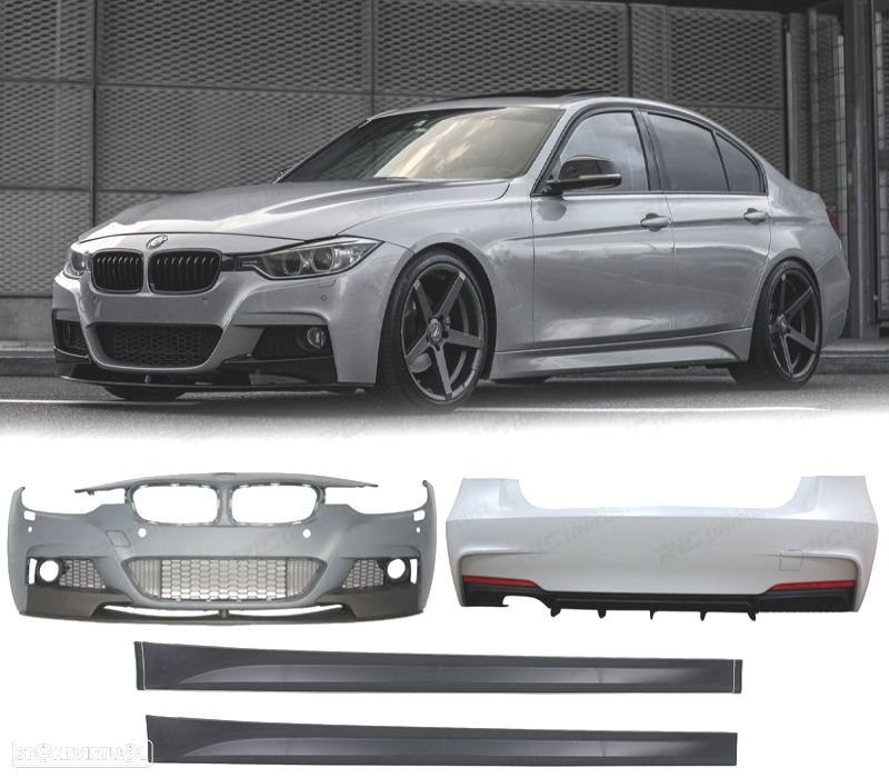 KIT CARROÇARIA BMW F30 BERLINA 11-15 LOOK M PERFORMANCE - 1