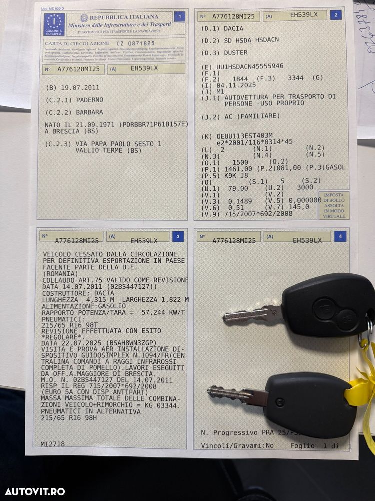 Dacia Duster dCi 110 FAP 4x4 Laureate - 8