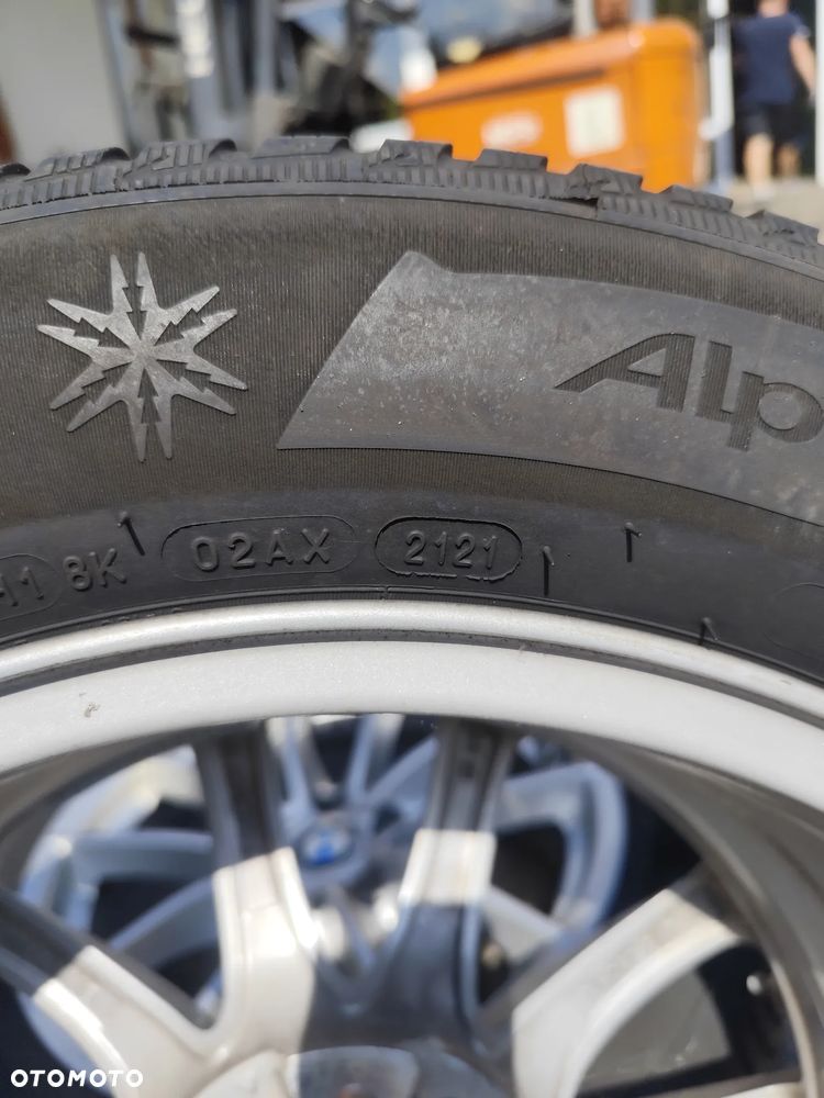 Felgi Aluminiowe z Oponami Zimowymi Michelin BMW 5 17 Cali 5x112 - 8