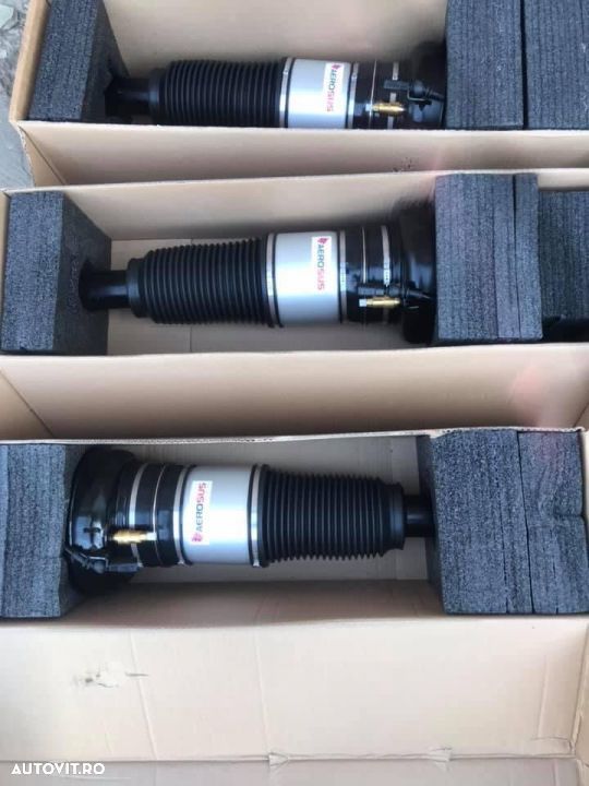 Perna aer compresor telescop VW PHAETON TOUAREG AUDI A8 a6 q7 mercedes w221 w211 Porsche panamera - 18