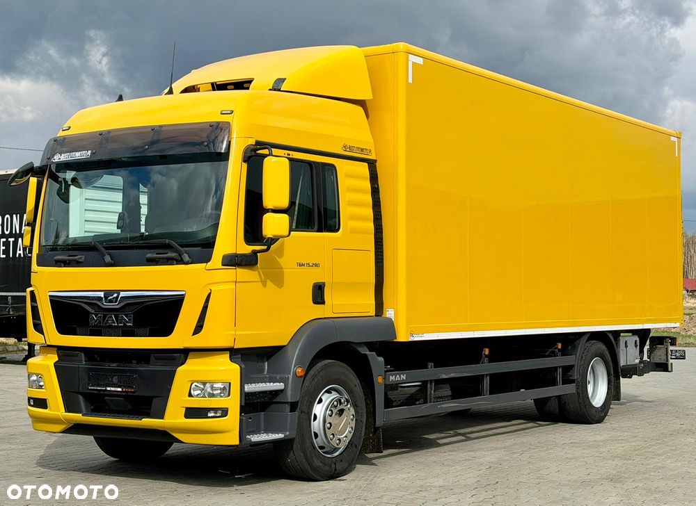 MAN TGM 15.290 / KONTENER / WINDA / 18 EUROPALET / 16 T DMC / AUTOMAT / EURO 6 / SYPIALKA / 2019 ROK - 2