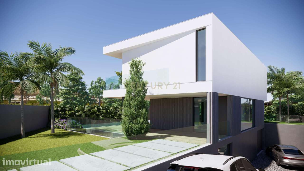 Terreno em Albarraque com Projeto para T5 com piscina e Licença a Paga - Grande imagem: 4/11