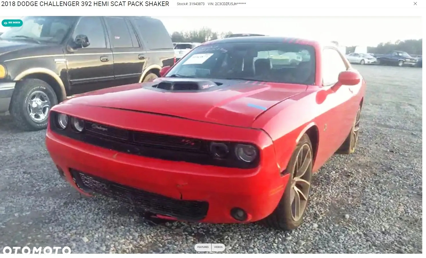 Dodge Challenger Automatik 392 Hemi Scat Pack Shaker - 16