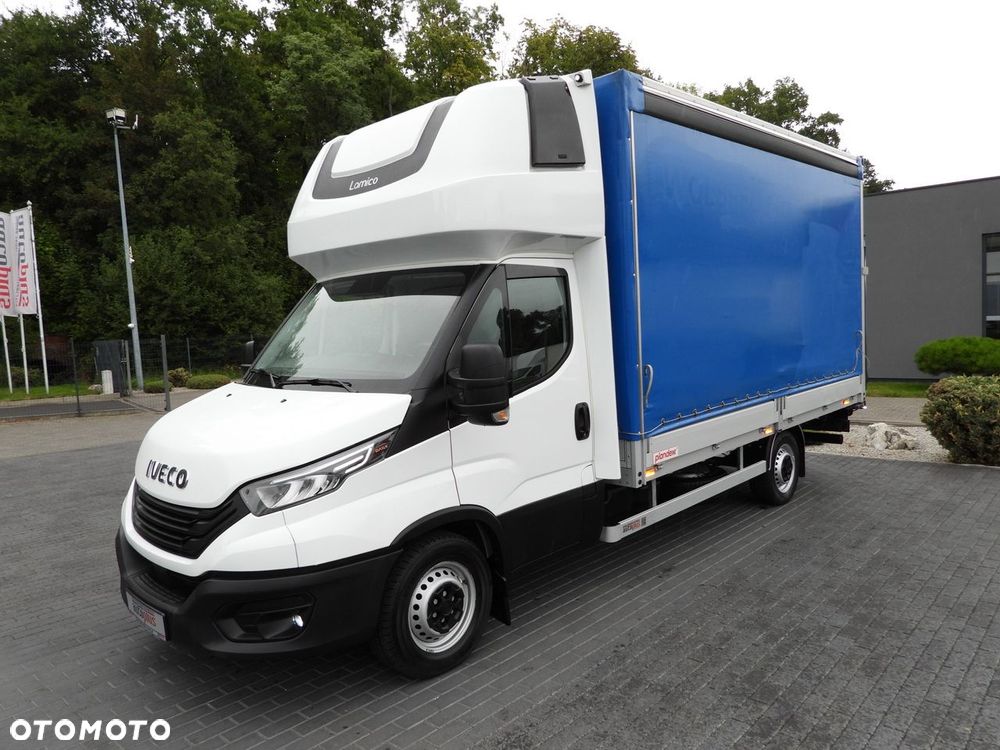 Iveco DAILY 35S18 PLANDEKA WINDA 8 PALET WEBASTO TEMPOMAT LEDY KLIMATYZACJA  180KM - 7