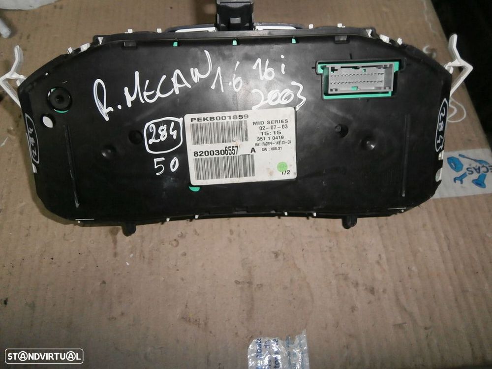 Quadrante 8200306557 RENAULT MEGANE 2003 1.6 MPH DIGITAL - 2