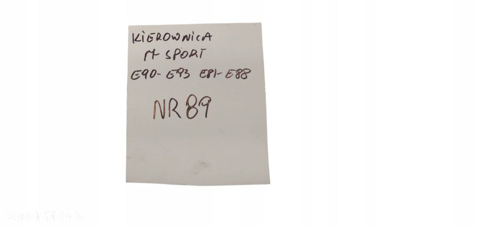 Bmw E90 E93 E92 E81 E87 Kierownica Skórzana M-Sport Multi Airbag Nr 89 - 10